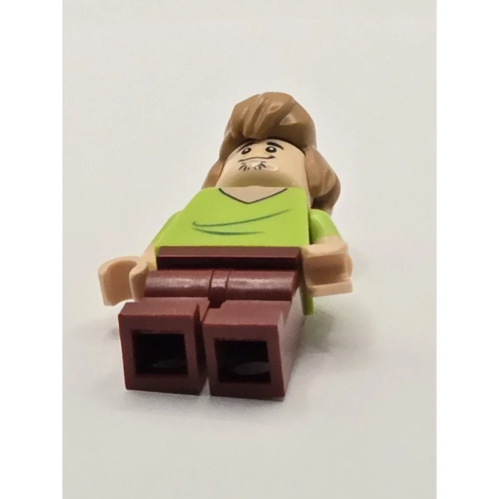 Lego Shaggy Rogers Minifigure Shut Mouth Grin Scooby-Doo 75904 75902